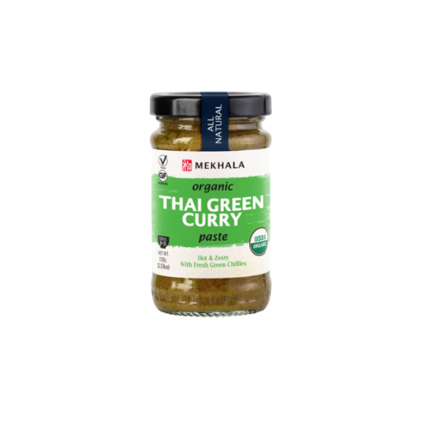 Organic green curry paste