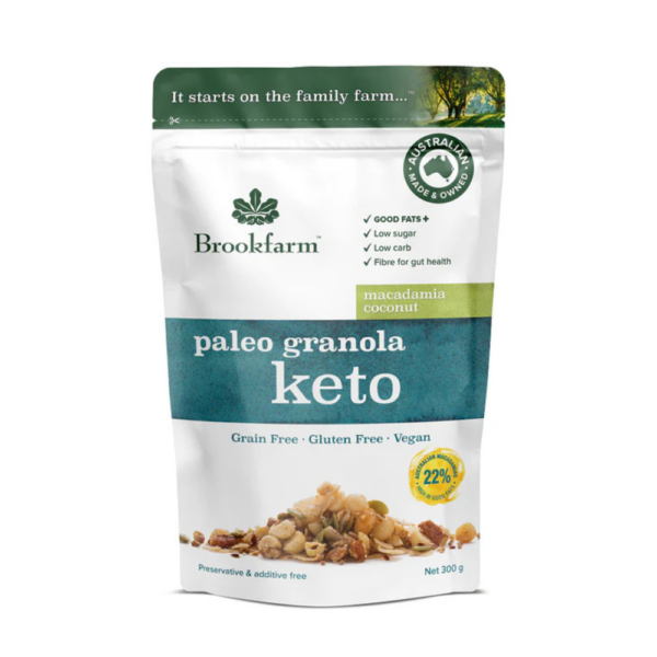 Brookfarm Keto Premium paleo granola
