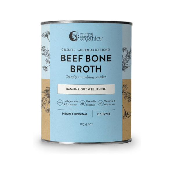 Nutra Organics Beef bone broth