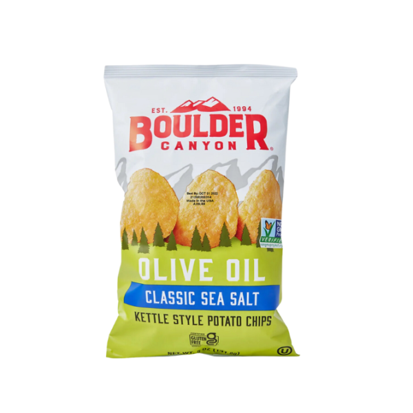 olive oil chips kettle chips Royal nut company