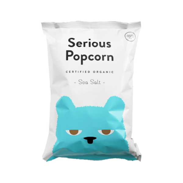 serious popcorn sea salt royal nut company