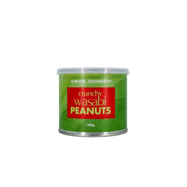 Crunchy wasabi peanuts