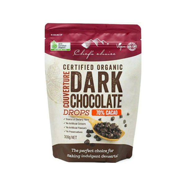 Organic Dark chocolate drops