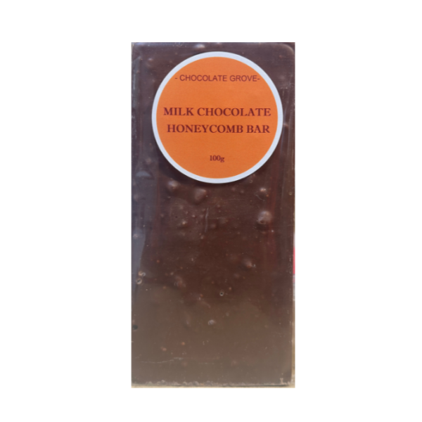 Milk chocolate honeycomb bar