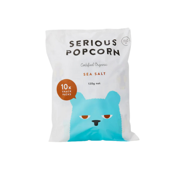 Serious popcorn sea salt multipack