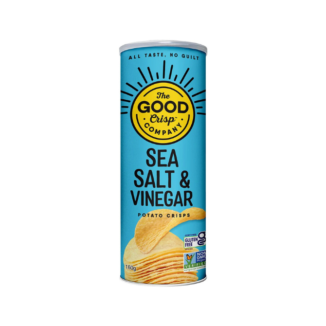 Sea salt & vinegar potato crisps