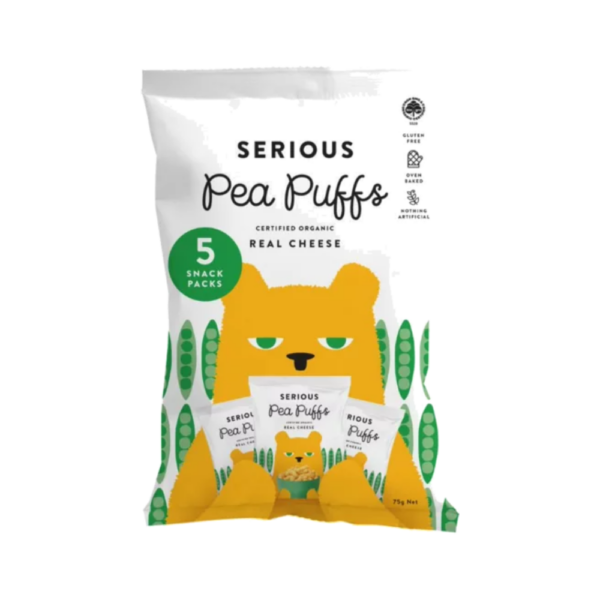 Serious pea puffs tasty cheese multipack