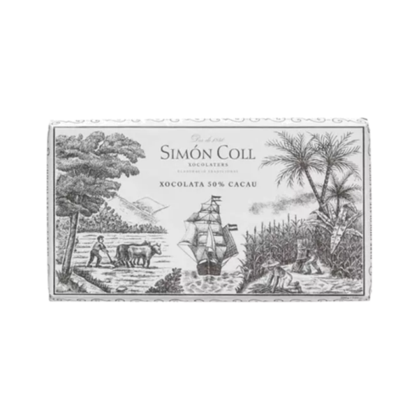Simon Coll's dark chocolate bar