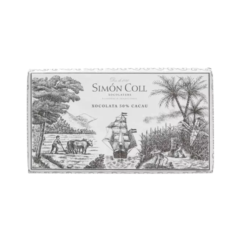 Simon Coll's dark chocolate bar