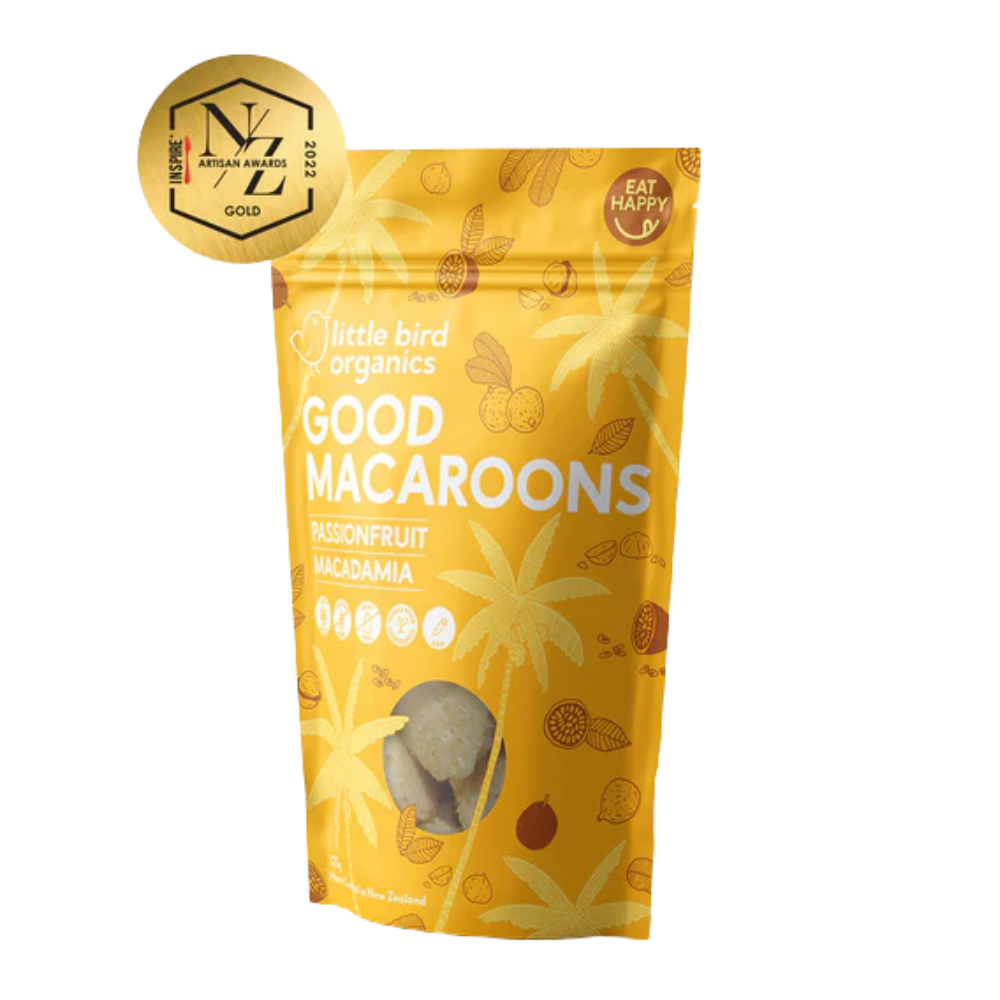 Good macaroons passionfruit macadamia